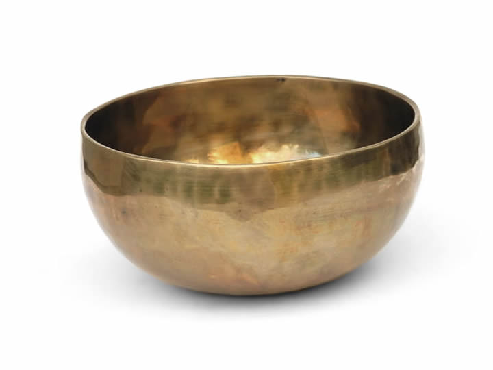 Tibetische Klangschale 830 g Jahreston OM + Tageston