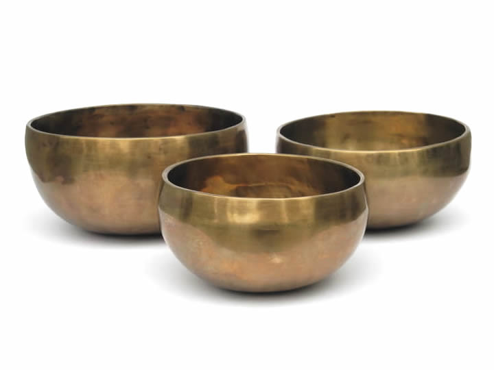 Klangschalen Set 3 Stck 1730 g Klangschalen Set 3 Stck 1730 g