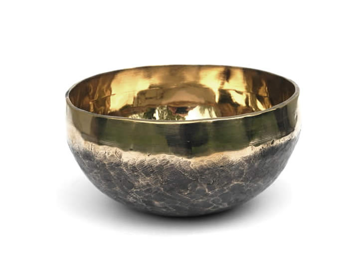 Tibetische Klangschale 620 g Kehlkopfchakra