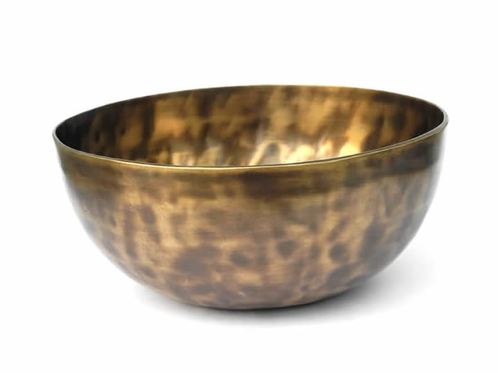 Tibetische Klangschale 1270 g Meistergabel