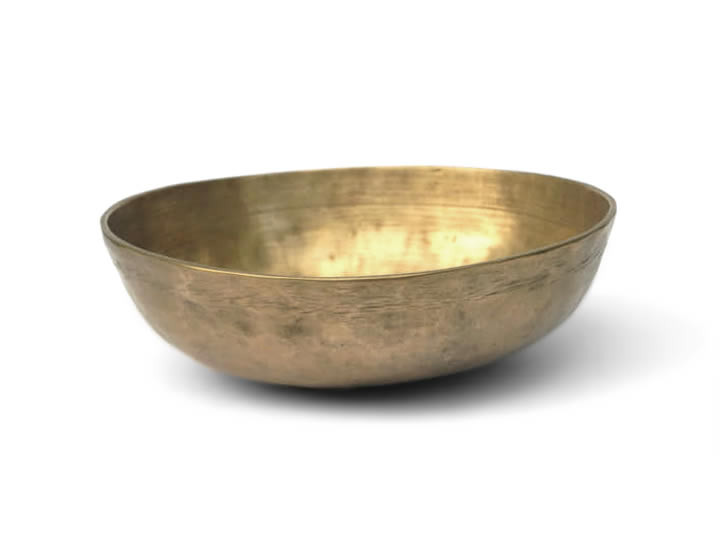Alte indische Assam Klangschale 490 g Platonisches Jahr