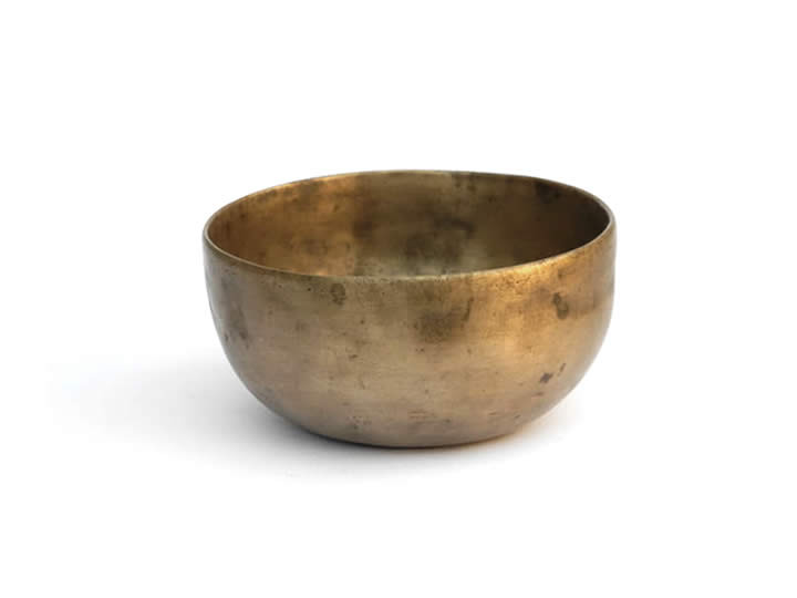 Alte tibetische Klangschale 240 Gr. Biorhythmus Geist