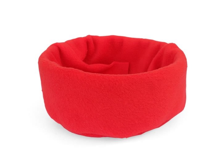 Schutzhülle für Klangschalen 17 cm rot