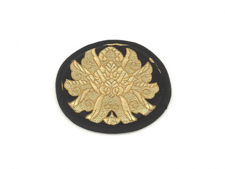 Klangschalenkissen Ø 10 cm schwarz