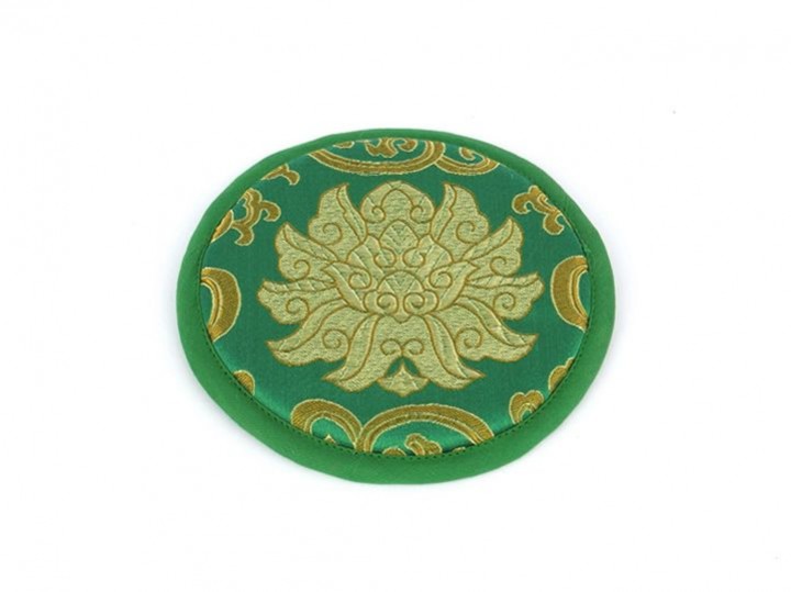 Klangschalenkissen 12 cm grün