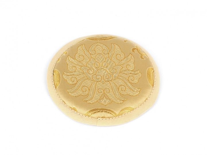 Klangschalenkissen 12 cm hellgelb