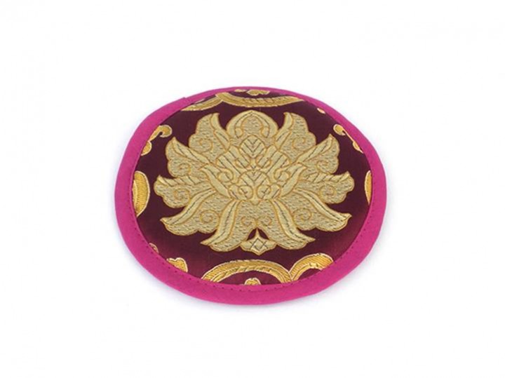 Klangschalenkissen 12 cm lila