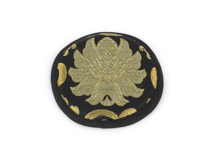 Klangschalenkissen 12 cm schwarz