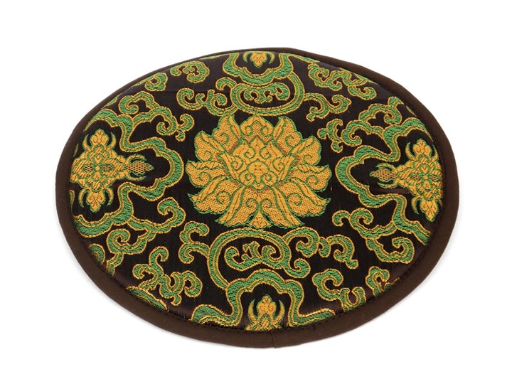 Klangschalenkissen 20 cm dunkelbraun