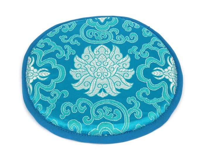 Klangschalenkissen 20 cm petrol