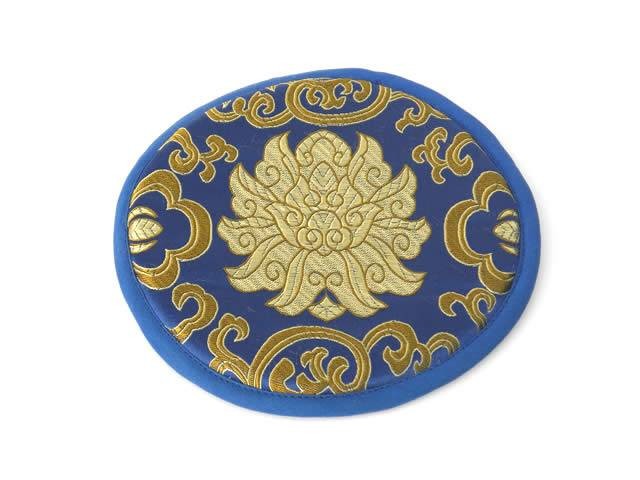 Klangschalenkissen 15 cm blau