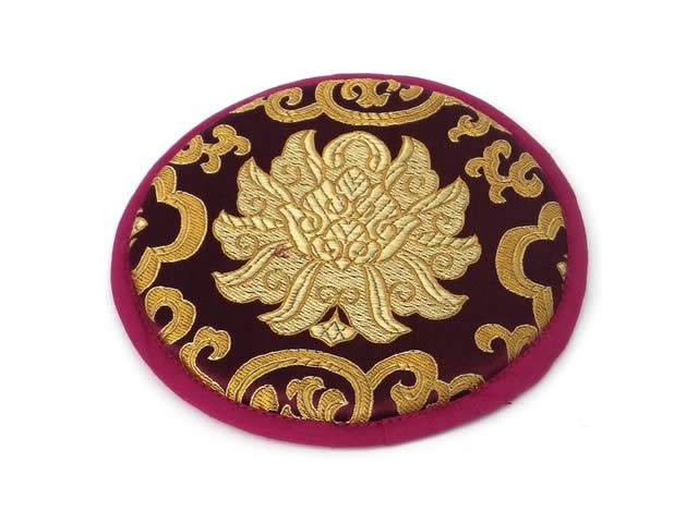 Klangschalenkissen 15 cm lila