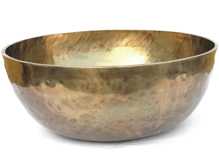 Tibetische XXL Klangschale 11675 Gr. - Fußklangschale