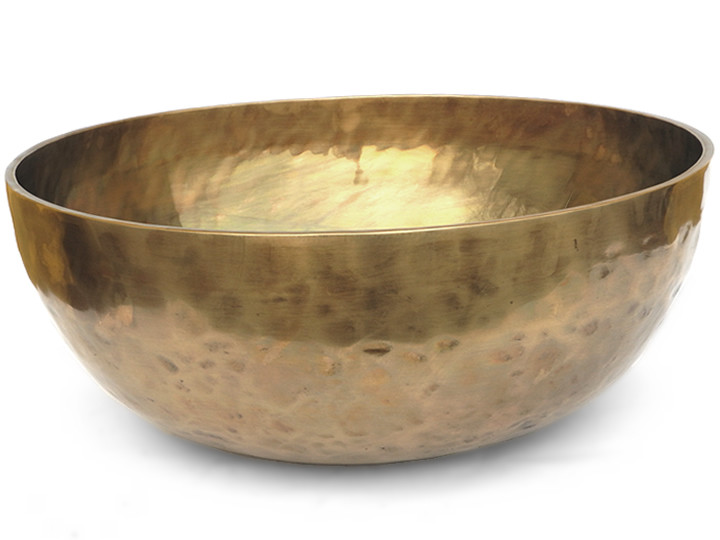 Tibetische XXL Klangschale 11715 Gr. - Fußklangschale
