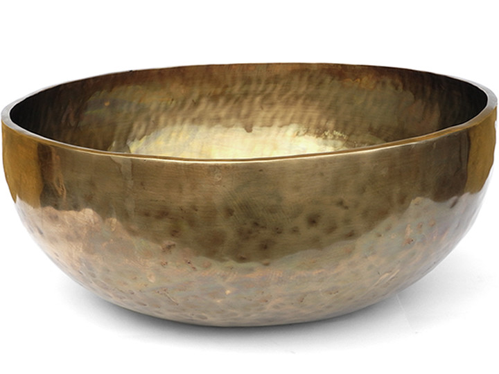 Tibetische XXL Klangschale 12645 Gr. - Fußklangschale Tibetische XXL Klangschale 12645 Gr. - Fußklangschale