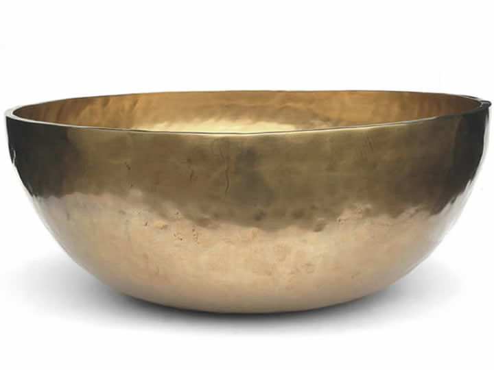 Tibetische XXL Klangschale 11395 Gr. - Fußklangschale