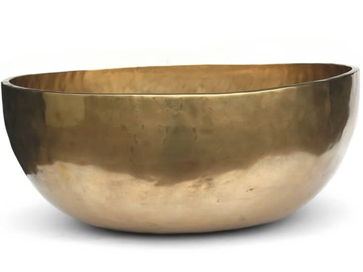 Tibetische XL Klangschale 10,50 kg Neptun + Wasserstoffgamma - Fußklangschale Tibetische XL Klangschale 10,50 kg Neptun + Wasserstoffgamma - Fußklangschale