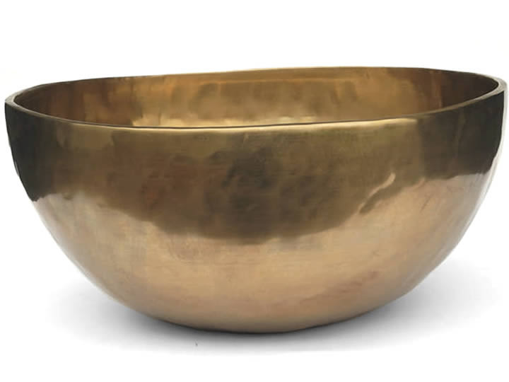 Tibetische XL Klangschale 4750 Gr. Hopi Herz - Fußklangschale für Kinder Tibetische XL Klangschale 4750 Gr. Hopi Herz - Fußklangschale für Kinder