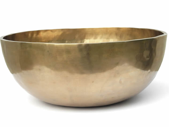 Tibetische XXL Klangschale 9875 Gr. Uranus + Eros - Fußklangschale