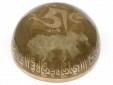 Tibetische Klangschale 1875 Gr. mit Gravur "Medizinbuddha"