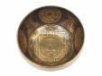 Tibetische Klangschale 845 Gr. mit Buddha-Gravur "Shakyamuni"