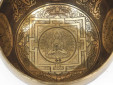 Tibetische Klangschale 845 Gr. mit Buddha-Gravur "Shakyamuni"