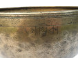 Alte indische Bengalen (Jambati) Klangschale 1010 (Rarität)