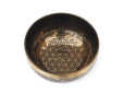Tibetische Klangschale 655 g Mond Kulmination "Blume des Lebens"