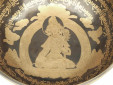 Tibetische Klangschale 1715 Gr. mit Buddha Gravur "Weiße Tara"
