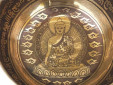 Tibetische Gravur Klangschale 600 g Buddha "Shakyamuni"