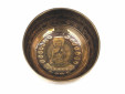 Tibetische Gravur Klangschale 600 Gr. mit Buddha "Shakyamuni"