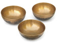 Klangschalen Set 3 Stck 2585 Gr.