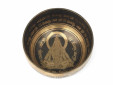 Tibetische Klangschale 695 Gr. mit Gravur "Shiva"