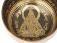 Tibetische Klangschale 695 Gr. mit Gravur "Shiva"