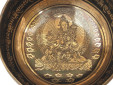Tibetische Gravur Klangschale 600 Gr. Buddha "Grüne Tara"