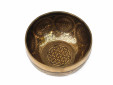 Tibetische Gravur Klangschale 675 g Saturn