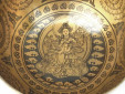 Tibetische Gravur Klangschale 1770 g Thetawelle Buddha "Grüne Tara"