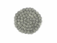 Klangschalenkissen Filz 10 cm uni platingrau