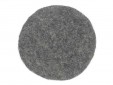 Klangschalenkissen Filz 21 cm grau