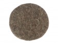 Klangschalenkissen Filz 21 cm mittelbraun