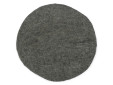 Klangschalenkissen Filz 40 cm grau