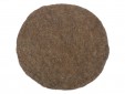 Klangschalenkissen Filz 40 cm mittelbraun