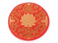 Klangschalenkissen 20 cm rot